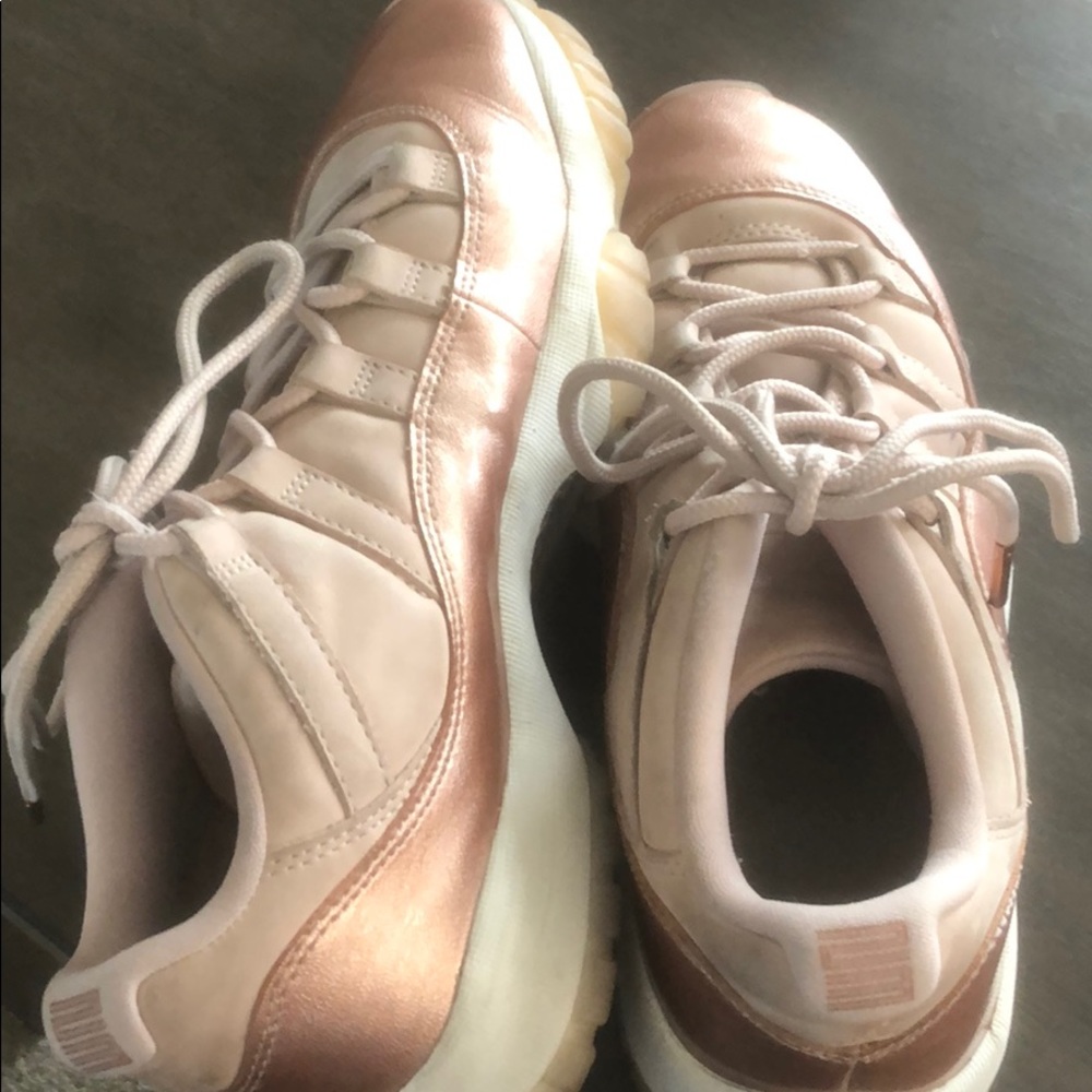 Jordan 11s rose gold